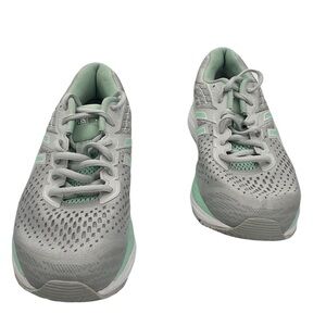 Asics Silver Green FlyteFoam Gel Cumulous Sneakers Size 9 1/2 Women's